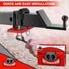 AUTORACCOON Hitch Tightener Anti-Rattle Clamp - Heavy Duty Hitch Stabilizer
