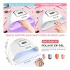 Lamparas De Uv Led Gel Para Uñas Profesional Secadora 180w
