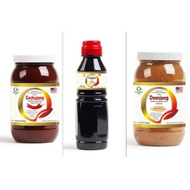 Q-Rapha Premium Korean Ganjang (Soy Sauce), Gluten-free, Non-GMO, Unpasteurized, Artisanal, Aged over 3 Years (trio 1)