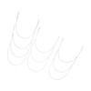 50pcs Stainless Steel Orthodontic Arch Wire Elastic Dental Orthodontic Rectangular