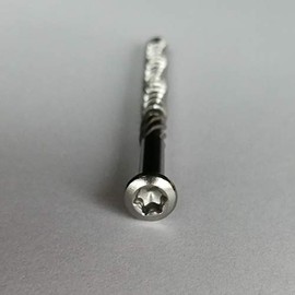 100 Special Decking Screws T-Drill Stainless Steel Hardwood 5 x 70 mm