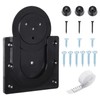 1 Set Dartboard Wall Mount, 1 Piece Tape Measure, Dartboard