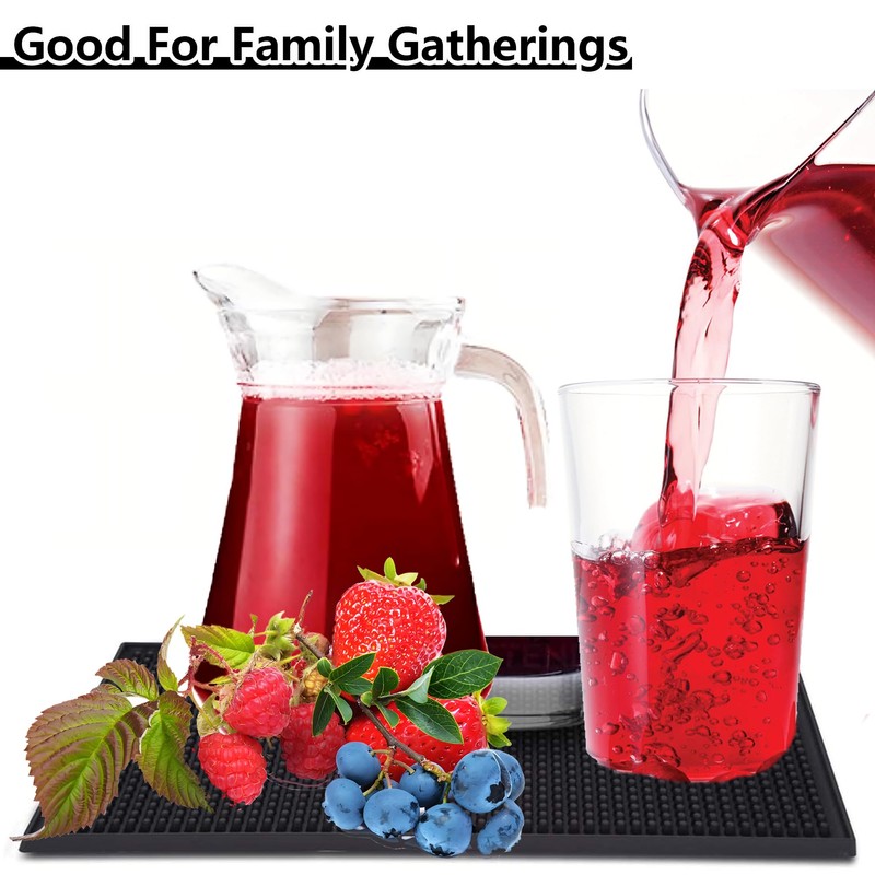 CiciIng Pack of 2 30 x 15 cm Bar Mat,