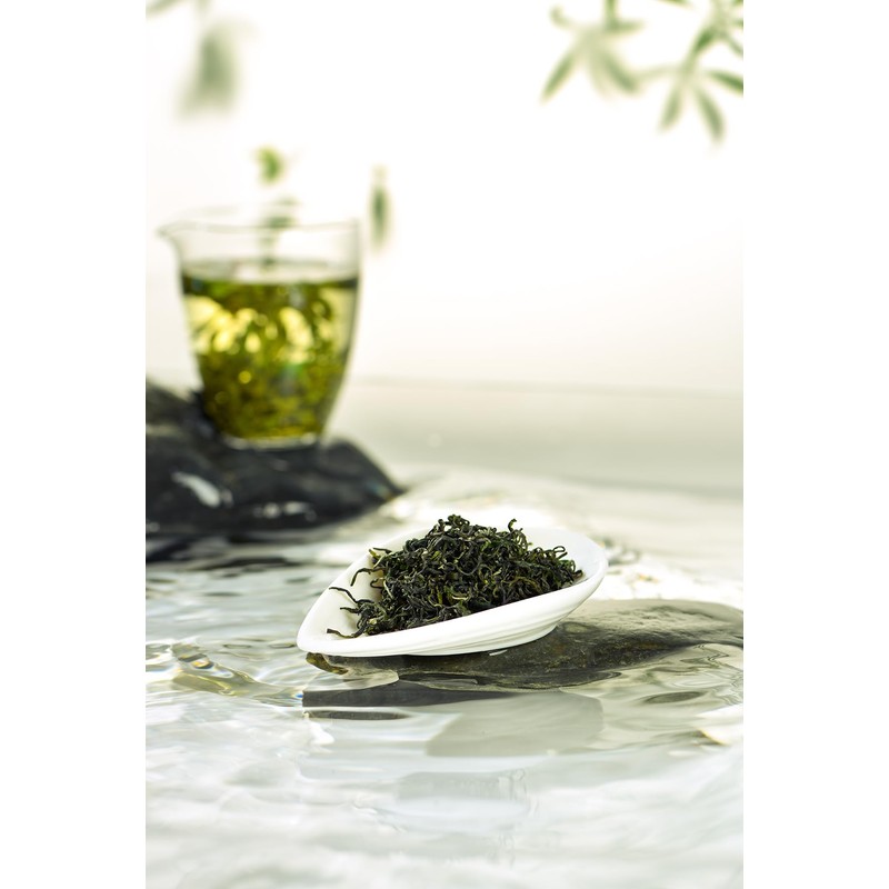 Hezuo Golden Green Tea Loose Leaf - Refreshing & Aromatic