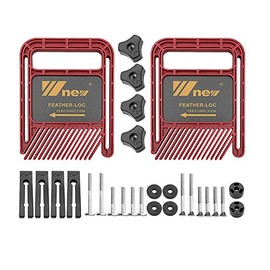 CarAngels Double Featherboard Extra Long Feather Location Board for Table Salter Fence Tools Woodworking DIY (Red)