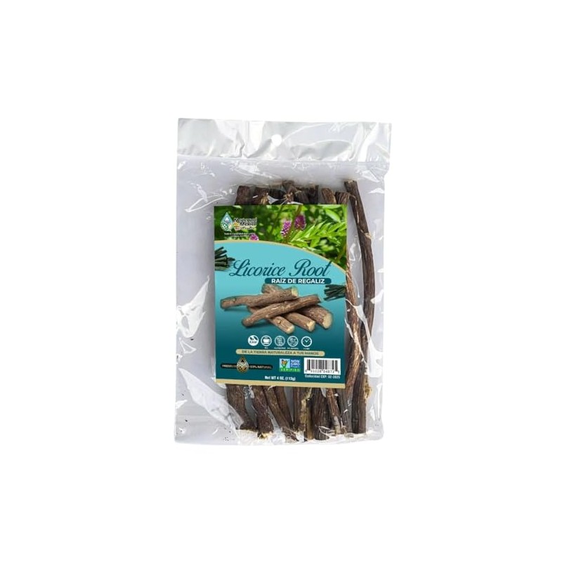Natural De Mexico Raíz de Regaliz Herbal Tea 4 oz-123g