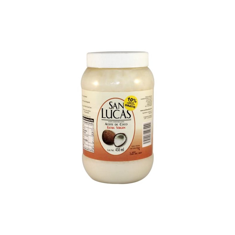 San Lucas Aceite de Coco Extra Virgen 450 ml