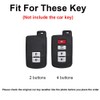 TECART Key Fob Cover Fit for Toyota Tacoma Sequoia Key