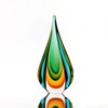 YAOYUAN Handmade Murano Glass Sculpture for Home Decor,9.44in Height (Sculpture