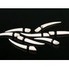Fly Style Fake Taper Expander Earring Made of Horn, Bone