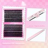 FADLASH Lash Extension DIY Kit 80D+100D Volume Fluffy 0.07D Curl
