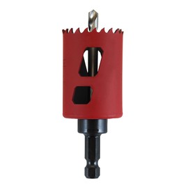 "MK Morse MHSA19C Hole Saw with Attached Arbor, 1-3/16"" Diameter", multi, one size