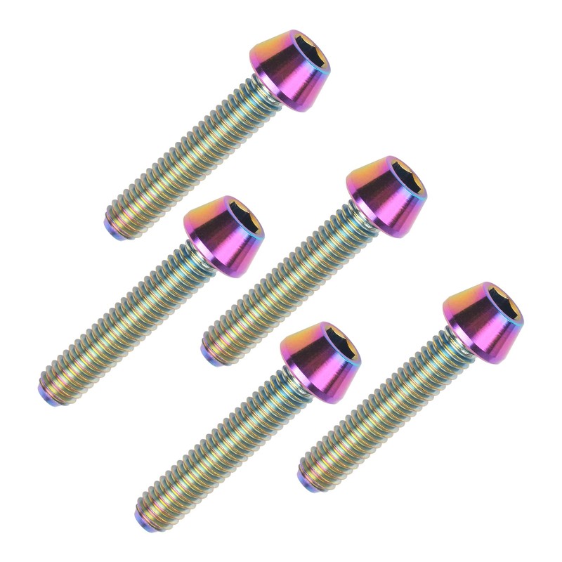 Ruifu M4 x8 15 20mm Titanium Alloy Hex Socket Head