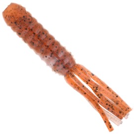 Spro Scent Series Insta Tube 10 cm 8.4 g – 4 Rubber Baits, Colour: Browny