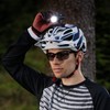 SIGMA SPORT Unisex – Erwachsene Led-helmlampe-2022044905 LED-Helmlampe, Schwarz, Einheitsgröße