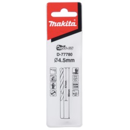 Makita D-77780 Metal Drill Bit HSS-GS 4.5 x 80 mm