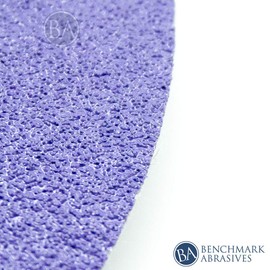 Benchmark Abrasives 5 Inch Sanding Discs Hook and Loop, Aluminum Oxide Stearated Gold 5 Holes Adhesive Sandpaper for Surface Blending, Automotive - Orbital Sander Sandpaper (50 Discs), 80 Grit