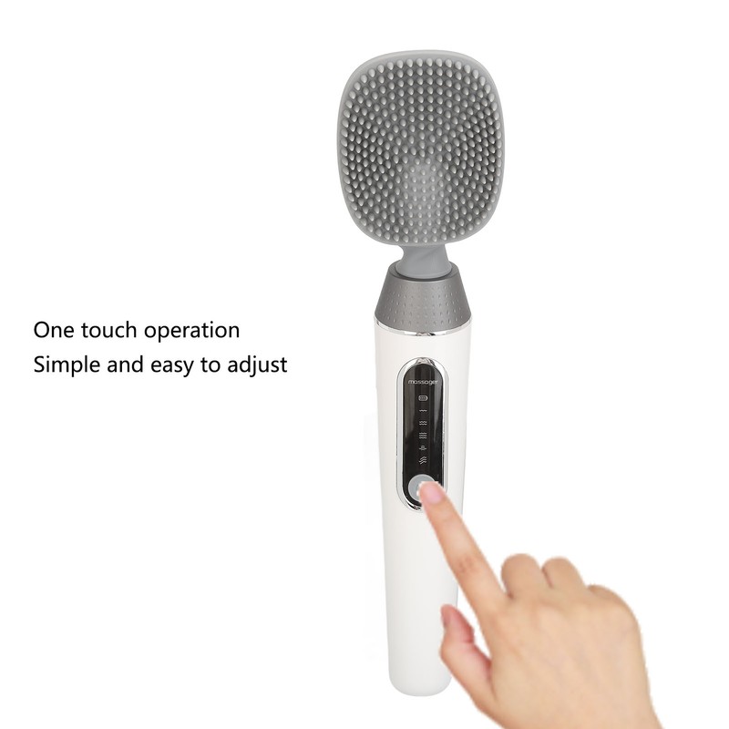 Electric Bath Brush Back Scrubber Exfoliating Cleaning Multi Functional Electronic