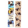 Shaun the Sheep [Face Towel] Slim Face Towel/Ash Pattern