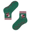 FALKE Unisex Kids Slipper Socks, Green Light Pine 7421