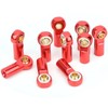10Pcs RC Car Pull Connecting Rod Metal Ball Joint Accessory