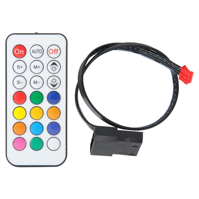 Fan Hub Computer Cooler System PH2.0 4‑Pin LED1‑LED2 FAN1‑FAN10 5V