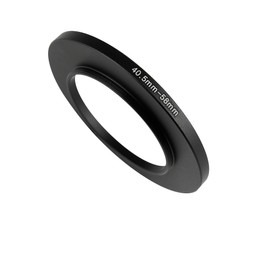 JOYTOLIN 40.5-58mm Metal Step-Up/Down Ring Adapter Compatible with Mirrorless Cameras DSLR Lens, UV CPL ND Filter Thread Converter, Black