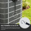 Air Conditioner Covers for Outside Winter, 36''x36'' Mesh and Oxford