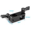 CAMVATE Right Angle Rod Clamp 15mm Rod 90 Degree Rotate