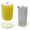 Air Filter & Guide & END CAP Kit Replacement For