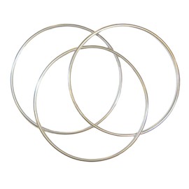 Stork Corp China Ring, Magic Magic Magic Tricks, 11.8 inches (30 cm), 3 Rows, Magnetic Type, Classic