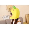 Bestmaple Lemon Kigurumi CAP Plush Headboard, Cute, Fluffy, Fluffy, Cap,