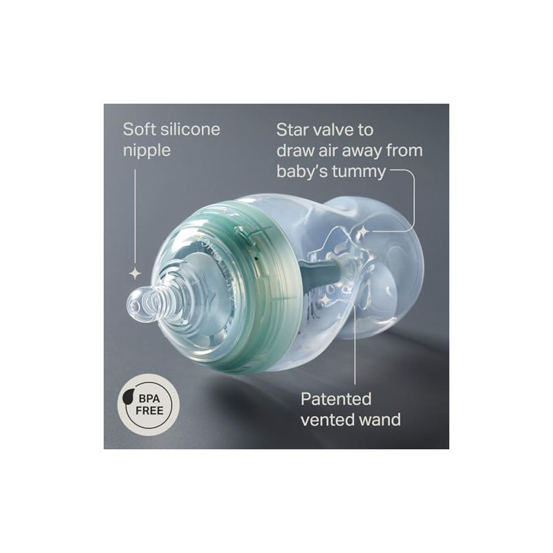 Tommee Tippee Set de Biberones y Chupones Advanced Anticólicos, 0m+