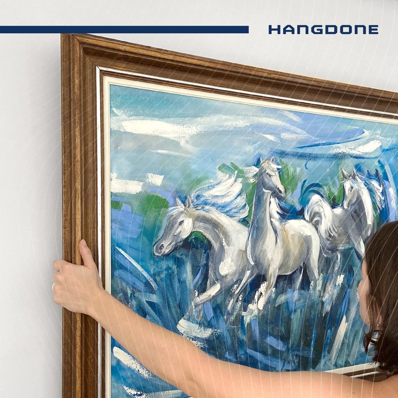 HangDone Picture Hanging Wire #5 100-Feet Supports up to 50lbs