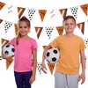 4 Pcs Sport Party Decorations Football Pennant Banner Basketball Banner