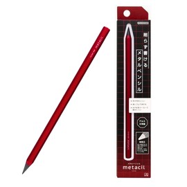 Sunstar Stationery S4482654 Pencil, Metacil, Metallic Red, Metal