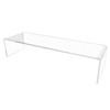 Acrylic Plinth Shelf Risers to Fit Cabinets Retail Shop Display