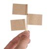 Senkary 100 Pack Blank Toothpick Flags Kraft Paper Food Signs