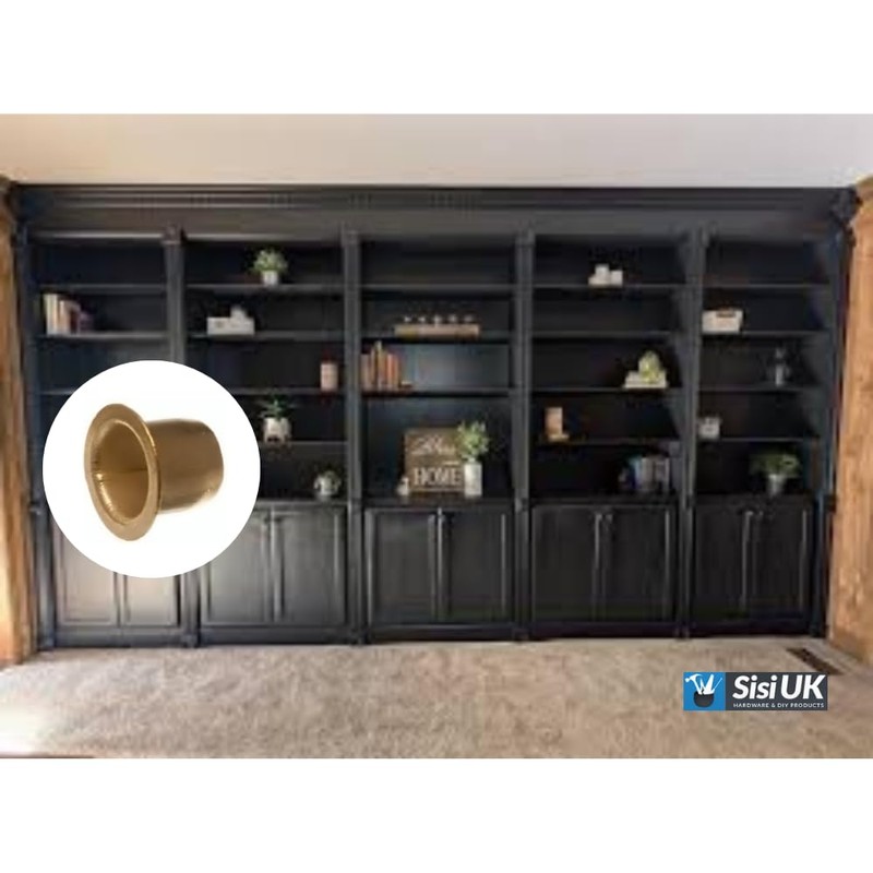 Banjo Shelf Supports 6mm Electro Brass Banjo Loop Shelf Support