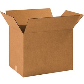 Aviditi 18 1/2 x 12 1/2 x 14 Corrugated Cardboard Boxes, Medium 18.5"L x 12.5"W x 14"H, Pack of 20 | Shipping, Packaging, Moving, Storage Box for Home or Business, Strong Wholesale Bulk Boxes