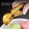 Ice Cream Scoop, Dishwasher Safe, Shockproof Stainless Steel Ice Cream