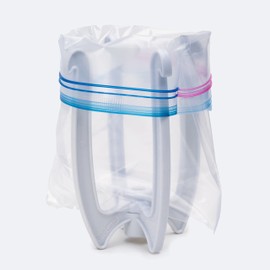 Bag Well Ziplock Bag Food Prep Holder Stand for Freezer Bags, Quart Size