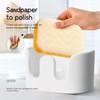 Slow Slog Double Sponge Holder, 2 Slot Diatomite Stone Sponge