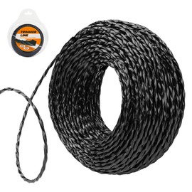 TOSRWGLL 0.095 Inch Premium Twisted Trimmer Line Fit for EGO,DeWalt,Husqvarna,Milwaukee,Ryobi,Troy Bilt String Trimmers,115 Foot Universal Weed Eater String 338814