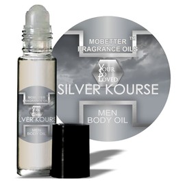 Your So Loved Silver Kourse Men Fragrance Body Oil by Mobetter Fragrance Oils