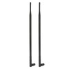 2pcs Antenna 2.4G 9dBi Omnidirectional High Gain SMA Male Internet