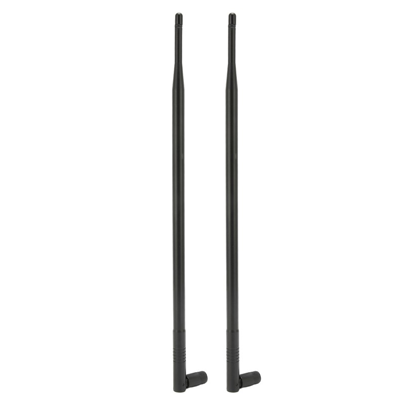 2pcs Antenna 2.4G 9dBi Omnidirectional High Gain SMA Male Internet