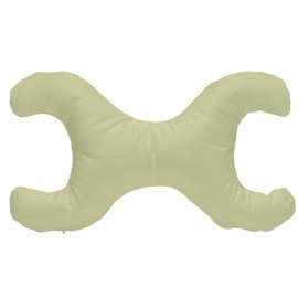 Save My Face!" La Petite Pillow (Moss Green, 500 Thread Count 100% Cotton)