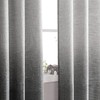 Central Park Ombre Pinch Pleated Semi Sheer Curtains Rayon Blend