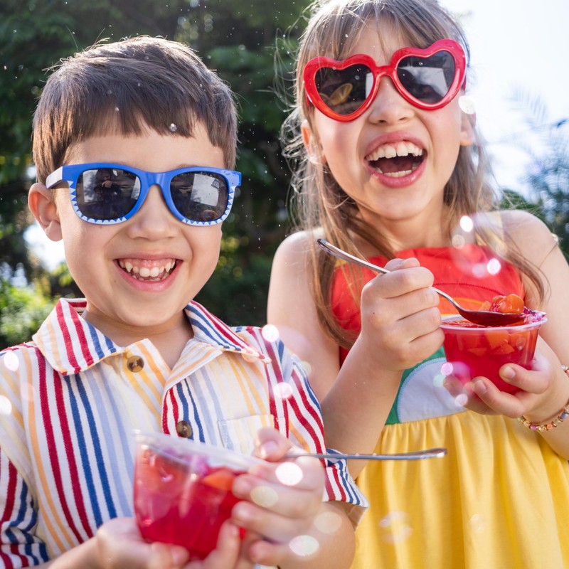 Dole Fruit Bowls Mixed Fruit in Cherry Flavored Gel Snacks,